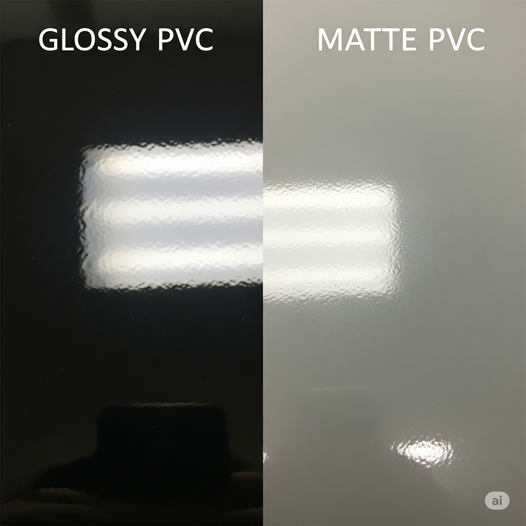 روکش پی وی سی براق یا مات؟ کدام بهتر است؟